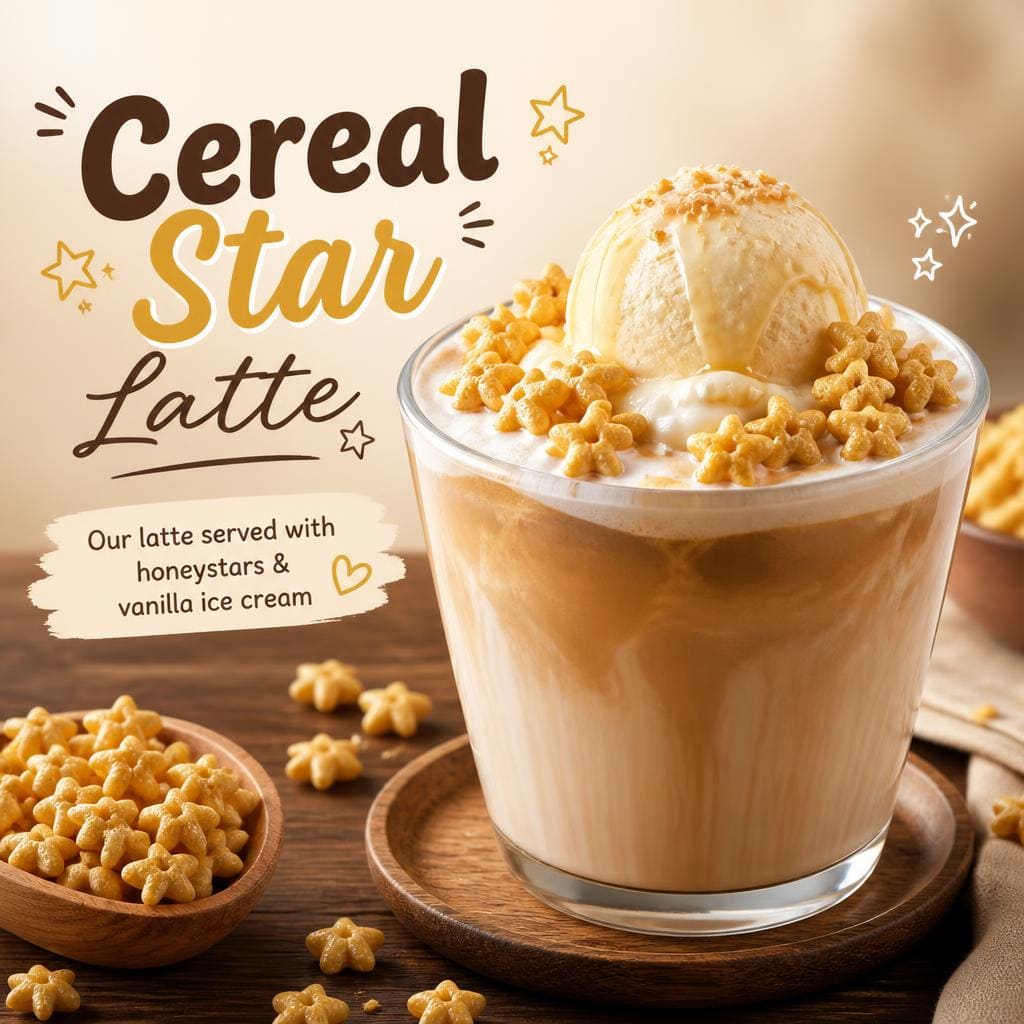 Cereal Star Latte